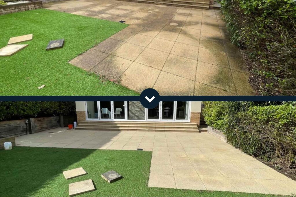 Patio restoration in poole and bournemouth