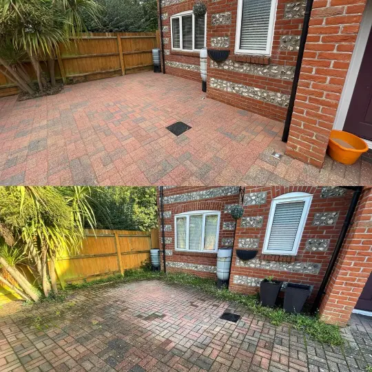 Block-paving-cleaning-in-poole-and-bournemouth Exterior cleaning
